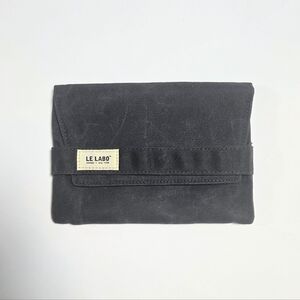 Le Labo Black Canvas Toiletry Roll Pouch